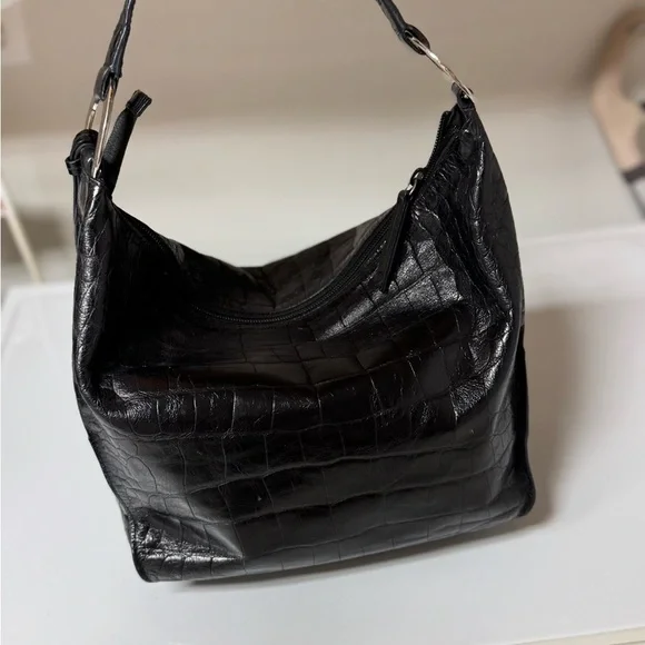 Furla Crocodile-Embossed Women's Bag - Picture 3 of 16